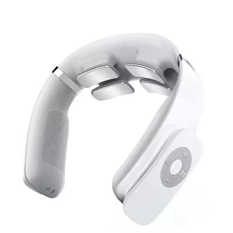 Order In Just $39.99 Jeeback G3 Electric Wireless Neck Massager Tens Pulse Relieve Neck Pain From Xiaomi Youpin 4 Head Vibrator Heating Cervical Massage Health Care With This Coupon At Banggood