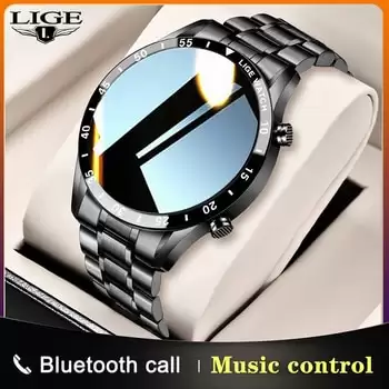 Order In Just $29.69 Lige 2021 New Smart Watch Men Full Touch Screen Sports Fitness Watch Waterproof Bluetooth Call For Android Ios Smartwatch Mens At Aliexpress Deal Page