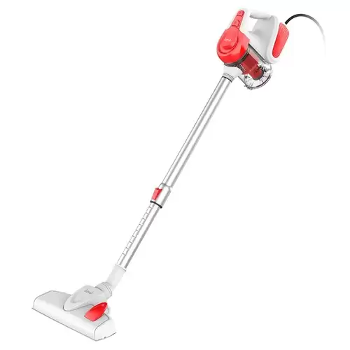 Order In Just $45.99 Inse I6 Corded Handheld Vacuum Cleaner 18kpa Suction 600w Motor 1l Dust Box For Wood Floor, Carpet, Stair, Curtain, Car, Furniture - Red With This Discount Coupon At Geekbuying