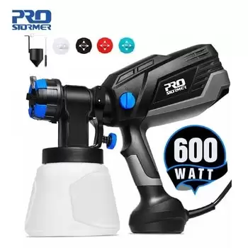 Order In Just $35.99 600w Spray Gun Paint Sprayer Electric 4 Nozzle Sizes Hvlp Household 1000ml Flow Control Airbrush Easy Spraying By Prostormer At Aliexpress Deal Page