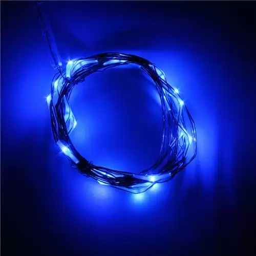 Pay Only $1.26 For Zk876504 2m 20 Leds Light Button Battery Operated Led Copper Wire String Fairy Lights Party With This Coupon Code At Geekbuying