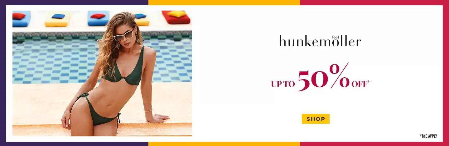 Grab Upto 50% Off On Hunkemoller Summer Edits At Ajio Deal Page