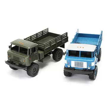 Order In Just $28.69 18% Off For Wpl Wplb-24 1/16 Rtr 4 Wd Rc Military Truck 2.4ghz With This Coupon At Banggood