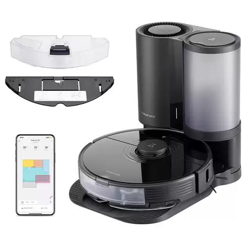 Pay Only $849.99 For Roborock S7 Robot Vacuum Cleaner + Auto-empty Dock Sonic Mopping Auto Mop Lifting 2500pa Powerful Suction Ultrasonic Carpet Recognition 5200mah Battery 470ml Dustbin 300ml Water Tank App Control - Black With This Coupon Code At Geekbuying
