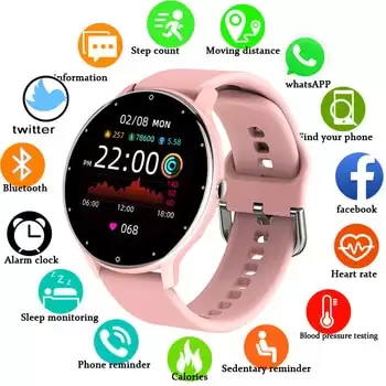 Order In Just $22.09 Women Smart Band Watch Real-time Weather Forecast Activity Tracker Heart Rate Monitor Sports Ladies Smart Watch Men For Xiaomi At Aliexpress Deal Page