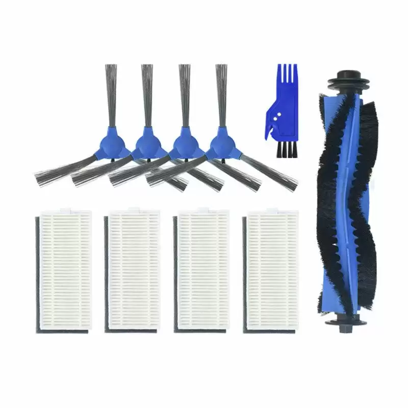Order In Just $10.99 12pcs Replacement Parts For Eufy 11s Robovac 30 Vacuum Cleaner 4*side Brushes 4*hepa Filters 1*roller Brush 1*cleaning Tool With This Coupon At Banggood