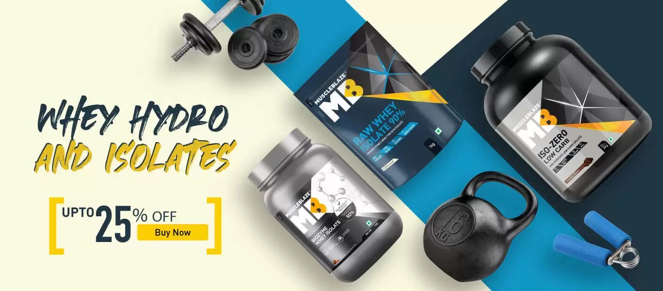Get Extra 10% Off On Min Purchase Of Rs.999 With This Discount Coupon At Muscleblaze.Com