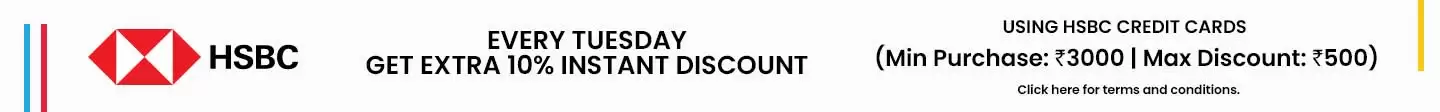 Pay Via Hsbc Cards Get 10% Instant Discount On Tuesday At Ajio Deal Page