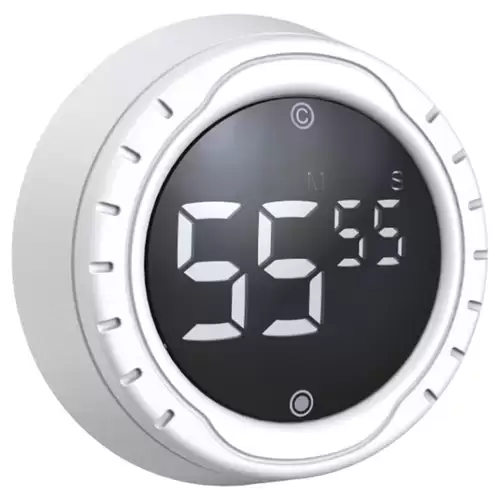 Pay Only $7.29 For Baldr B0362s Kitchen Cooking Round Timer Lcd Screen With Buzzer - White With This Coupon Code At Geekbuying