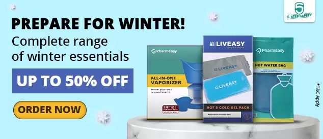 Get 50% Off On Winter Health Items At Pharmeasy Deal Page