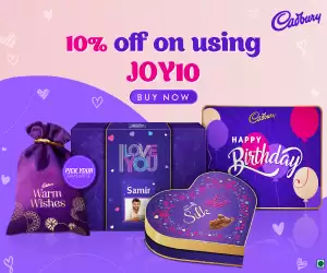 Get 10% Off With This Discount Coupon At Cadburygifting.in