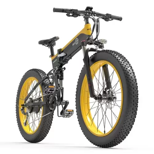 Pay Only $1499.99 For Bezior X1500 Fat Tire Folding Electric Mountain Bike1500w Motor 26*4.0 Max Speed 40km/H 100km Power-Assisted Range With This Discount Coupon At Geekbuying