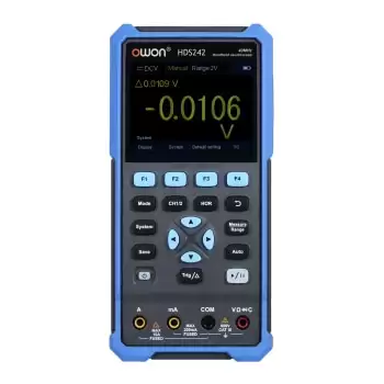 Order In Just $119 Owon Hds242 Hds272 3-in-1 Handheld Digital Oscilloscope Waveform Generator Multimeter 2ch Usb Typec 40/70mhz 3.5 Lcd Test Meter At Aliexpress Deal Page