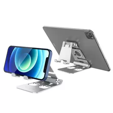 Order In Just $9.85 Blitzwolf Bw-ts4 3 In 1 Tablet/phone Holder Portable Foldable Online Learning Live Streaming Desktop Stand Watch Tablet Phone Holder With This Coupon At Banggood