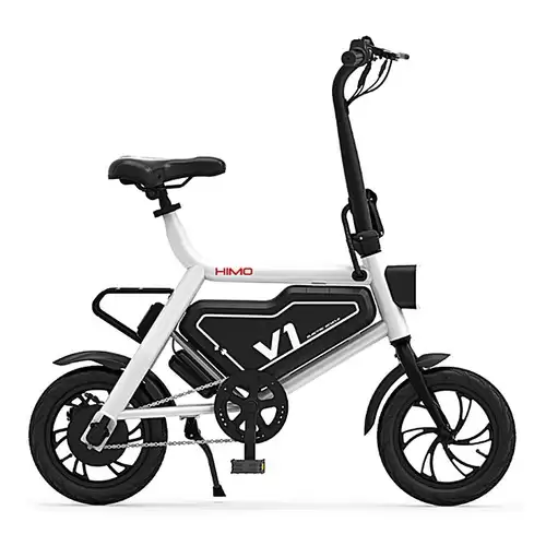 Pay Only $499.99 For Himo V1s 12 Inch Portable Folding Electric Assist Bicycle 250w Motor 7.8ah Li-ion Battery Ergonomic Design Multi-mode Riding Aluminum Alloy Frame 25km/h Max Speed Led Light - White With This Coupon Code At Geekbuying