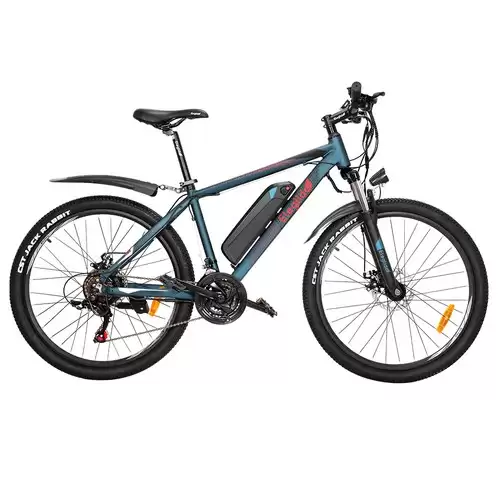 Order In Just $599.99 Eleglide M1 Electric Bike 26 Inch Mountain Urban Bicycle 250w Hall Brushless Motor Shimano Shifter 21 Speeds 36v 7.5ah Removable Battery 25km/h Max Speed Up To 65km Max Range Ipx4 Waterproof Aluminum Alloy Frame Dual Disk Brake - Dark Blue With This Discount Coupon At Geekbuy