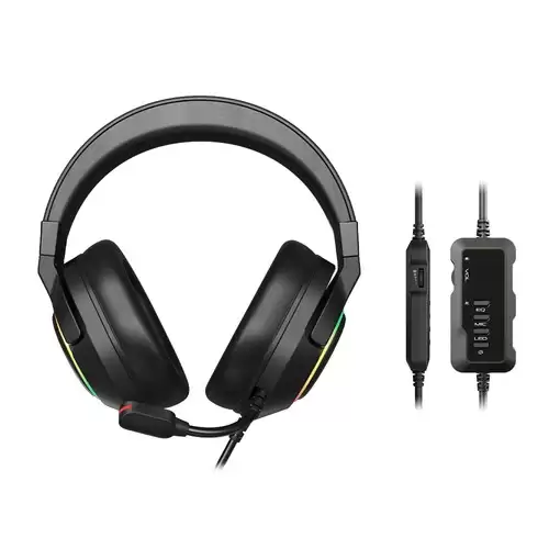 Pay Only $29.99 For Tronsmart Sparkle Virtual 7.1 Gaming Headset With Rgb Lighting, Usb Port With This Coupon Code At Geekbuying