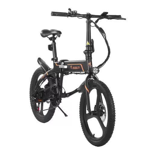 Pay Only $835.99 For Niubility B20 Electric Moped Folding Bike 20 Inch 42v 10.4ah Battery 40km -50km Mileage 350w Motor Max 25km/h Double Disc Brake Variable Speed System Shimano 6-speed Rear Derailleur Led Light Kmc Chain - Black With This Coupon Code At Geekbuying