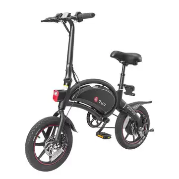 Order In Just $547.53 [eu Direct] Dyu D3+ 10ah 240w 36v Folding Moped Electric Bike 14in 25km/h Top Speed 70km Mileage Range Intelligent Double Brake System Max Load 120kg At Banggood