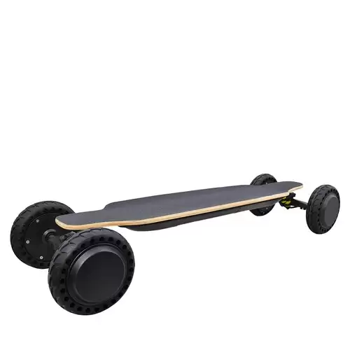 Pay Only $575.99 For Syl-14 Off-road Electric Skateboard 2000w X 2 Motor 36v 7.8ah Battery Max Speed 30km/h Max Load 120kg 9 Ply Maple Remote Control - Black With This Coupon Code At Geekbuying