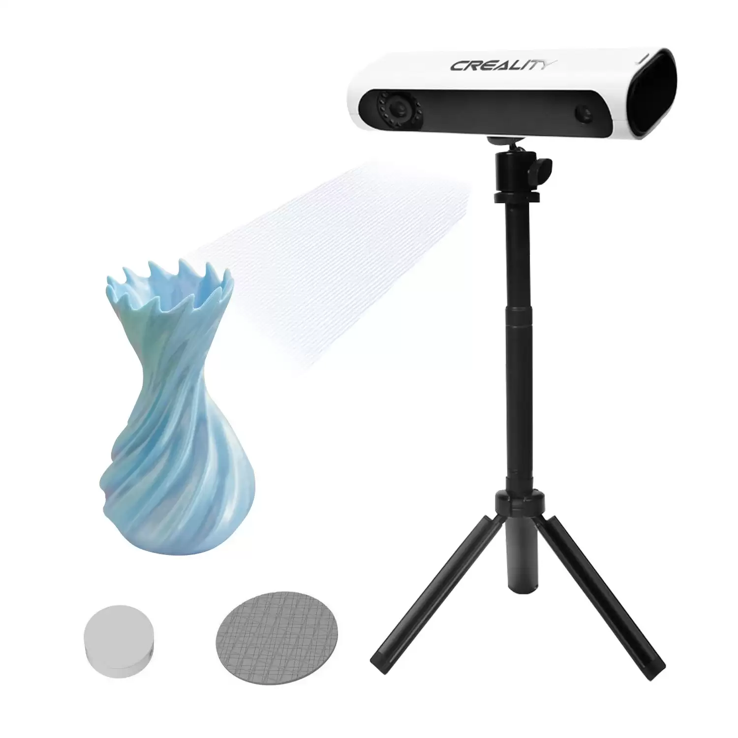 Order In Just $569 [Eu Warehouse] Original Creality Cr-Scan01 Portable 3d Scanner (With Turntable And Tripod) At Tomtop