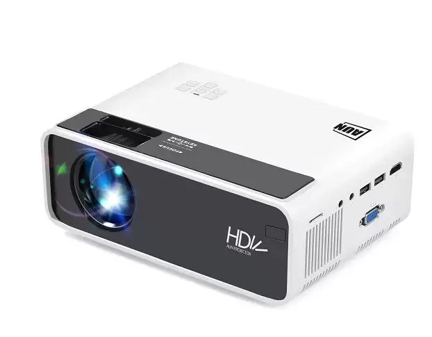 Order In Just $85.99 Aun D60 Mini Led Projector 2800 Lumens 1080p Supported Resolution Multiple Ports Built-in Speaker Portable Smart Home Theater Cinema With Remote Control With This Coupon At Banggood