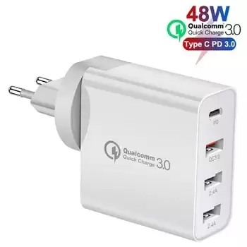 Order In Just $11 48w Quick Charger Type C Usb Pd Charger For Samsung S20 For Iphone 12 11 Xs Max Ipad Pro Huawei Qc3.0 Fast Wall Charger Adapter At Aliexpress Deal Page