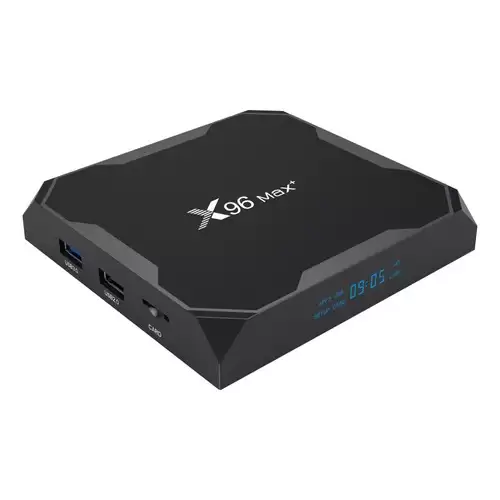 Order In Just $43.99 X96 Max Plus 4gb/64gb Amlogic S905x3 Android 9.0 8k Video Decode Tv Box 2.4g+5.8g Wifi Bluetooth 1000mbps Lan Usb3.0 Youtube Netflix Google Play - Black With This Discount Coupon At Geekbuying