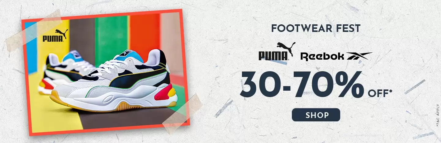 Get Upto 70% Off On Footwear At Ajio Deal Page