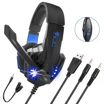 Order In Just $17.98 Professional Gaming Headphone Led Light Bass Stereo Noise Reduction Mic Gamer Headset For Ps4 Ps5 Xbox Laptop Pc Wired Headset At Aliexpress Deal Page