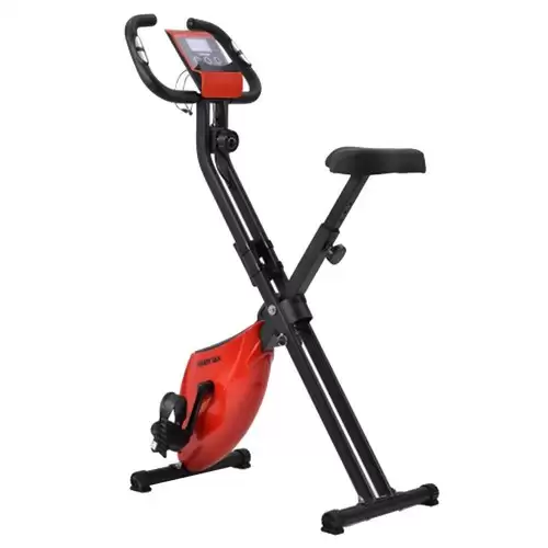 Pay Only $199.99 For Merax X-bike Lite Magnetic Foldable Exercise Bike With Padded Seat And Lcd Console - Red With This Coupon Code At Geekbuying
