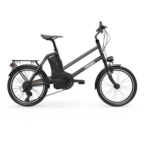 Pay Only $1169.99 For Yadea Yt300 20 Inch Touring Electric City Bike 350w Okawa Mid Drive Motor Shimano 7-speed Rear Derailleur 36v 7.8ah Removable Battery 25km/h Max Speed Up To 60km Max Range Led Headlight - Black With This Coupon Code At Geekbuying