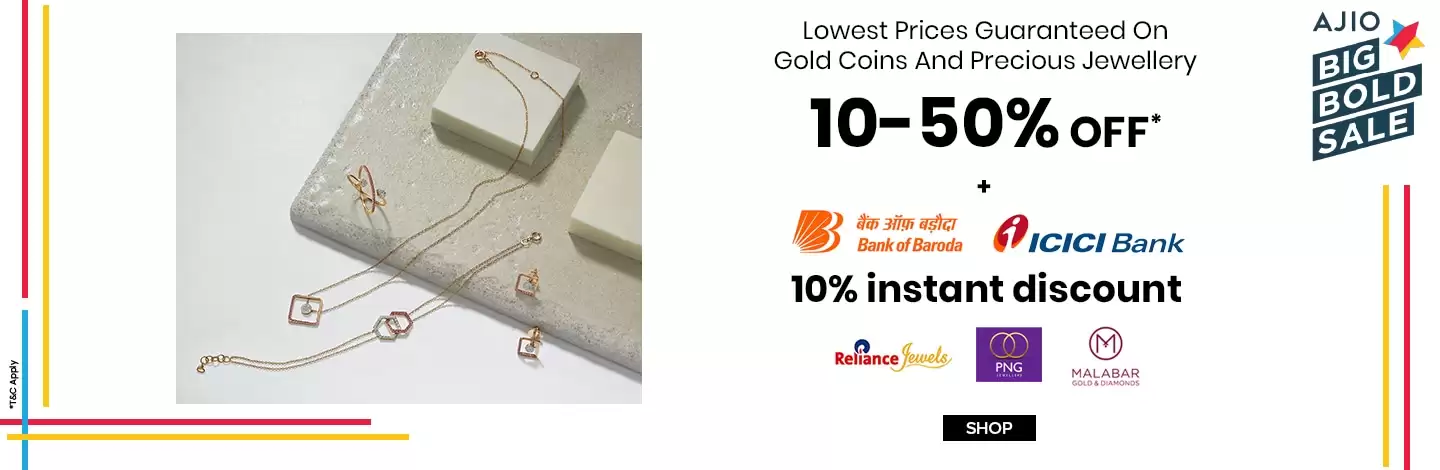 Get Extra 10% Discount With Icici And Bob Bank Cards At Ajio