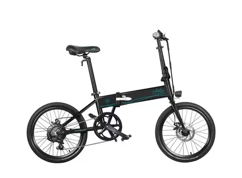 Order In Just $738.99 Fiido D4s Folding Moped Electric Bike Shimano 6-speed Gear Shifting City Bike Commuter Bike 20-inch Tires 250w Motor Max 25km/h 10.4ah Battery Up To 80km Mileage Range - Black With This Discount Coupon At Geekbuying