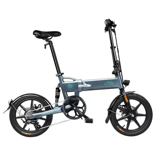 Pay Only $649.99 For Fiido D2s Folding Moped Electric Bike Gear Shifting Version City Bike Commuter Bike 16-inch Tires 250w Motor Max 25km/h Shimano 6 Speeds Shift 7.8ah Battery - Dark Gray With This Coupon Code At Geekbuying