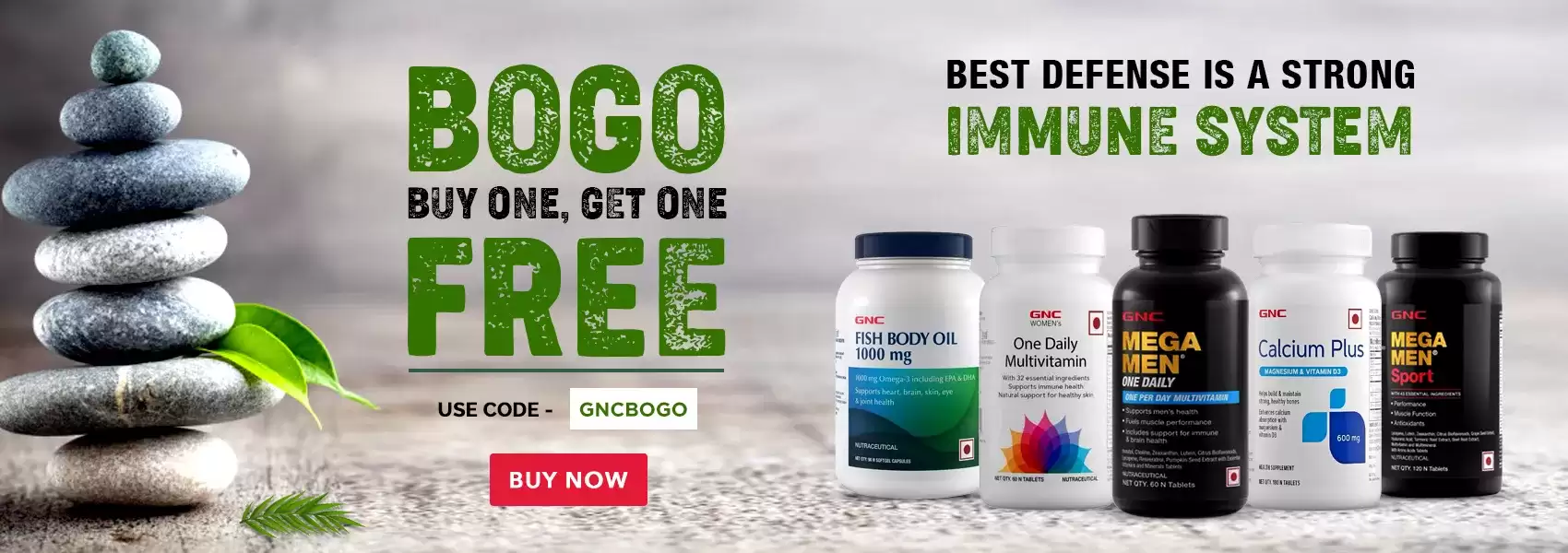 Enjoy Buy 1 Get 1 Offer With This Discount Coupon At Guardian Gnc India