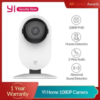 Order In Just $21 Yi Home Camera 1080p Ip Wifi Security Ai Based Human Detection Baby Monitor Night Vision Cloud International Version (us/eu) At Aliexpress Deal Page