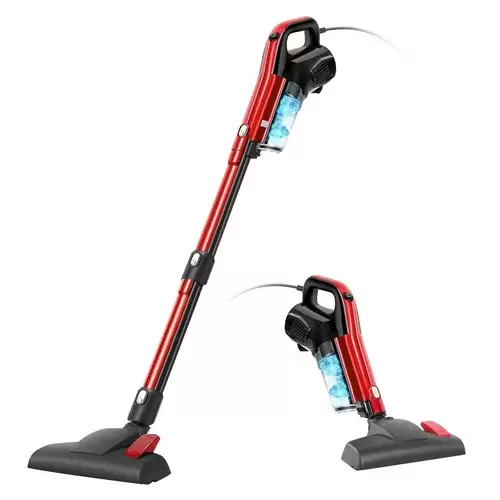 Order In Just $56.99 Geemo H594 4 In 1 Lightweight Handheld Corded Vacuum Cleaner 600w Motor 17kpa Strong Suction 4-stage Filtration System 1.2l Large-capacity Dust Cup 2 Modes Washable Hepa Filter For Pet Hair, Hard Floor, Carpet - Red With This Discount Coupon At Geekbuying