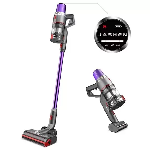 Pay Only $159.99 For Jashen V16 Cordless Vacuum Cleaner, 350w Strong Suction Stick Vacuum Ultra-quiet Handheld Cordless Vacuum Wall Mounted Dual Charging For Carpet Hardwood Floor Rug Pet Hair - Purple With This Coupon Code At Geekbuying