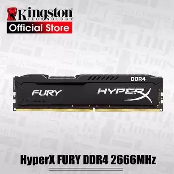 Order In Just $35.5 Kingston Hyperx Fury Ddr4 2666mhz 8gb 16gb Desktop Ram Memory Cl16 Dimm 288-pin Desktop Internal Memory For Gaming At Aliexpress Deal Page