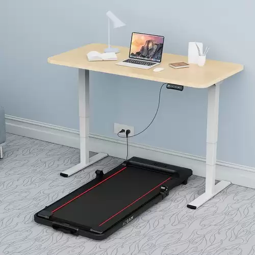Order In Just $363.99 Acgam Et225e Electric Dual-motor Three-stage Legs Height Adjustable Desk Frame White + Acgam 140*60*1.8 Cm Table Top White With This Discount Coupon At Geekbuying