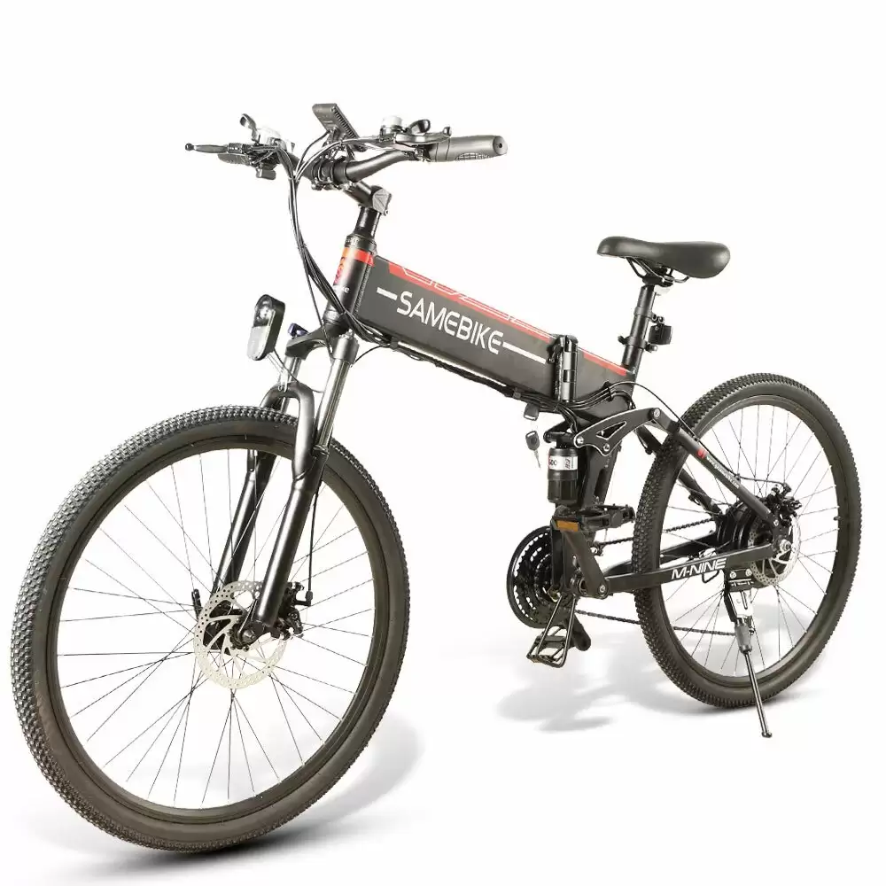 Order In Just $889.99 [eu Direct] Samebike Lo26 Spoke Tire 10.4ah 48v 500w Moped Electric Bike 26 Inches Smart Folding Bike 35km/h Max Speed 80km Mileage Max Load 150kg With Eu Plug Dual Dics Brake With This Coupon At Banggood