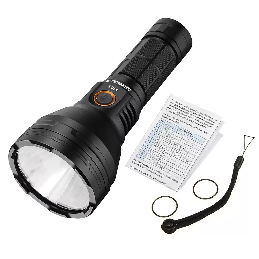 Order In Just $39.99 Astrolux Ft03 Xhp50.2 4300lm 735m Usb-c Rechargeable Flashlight With This Coupon At Banggood