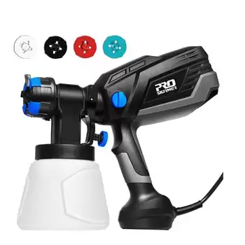 Order In Just $35.99 600w Spray Gun Paint Sprayer Electric 4 Nozzle Sizes Hvlp Household 1000ml Flow Control Airbrush Easy Spraying By Prostormer At Aliexpress Deal Page