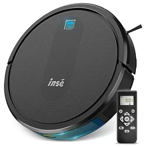 Pay Only $119.99 For Inse E6 Robot Vacuum Cleaner 2200pa Suction 4 Cleaning Modes Automatic Charging 600 Ml Dust Box For Carpet, Hardwood, Ceramic Tile, Linoleum - Black With This Coupon Code At Geekbuying