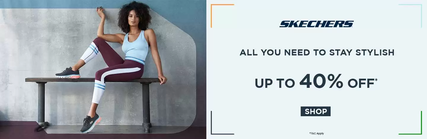 Get Upto 40% Off On Skechers Shoes At Ajio Deal Page