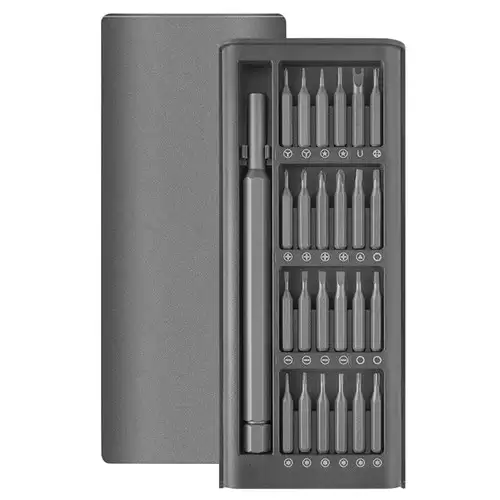Order In Just $5.99 24in1 Screwdriver Set Gray With This Discount Coupon At Geekbuying