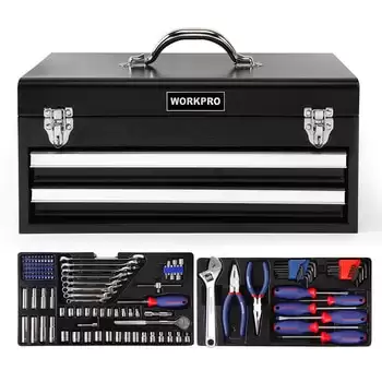 Order In Just $102.9 Workpro 239pc Tool Set Home Repairing Tool Set Mechanic Tool Kits Metal Tool Box At Aliexpress Deal Page