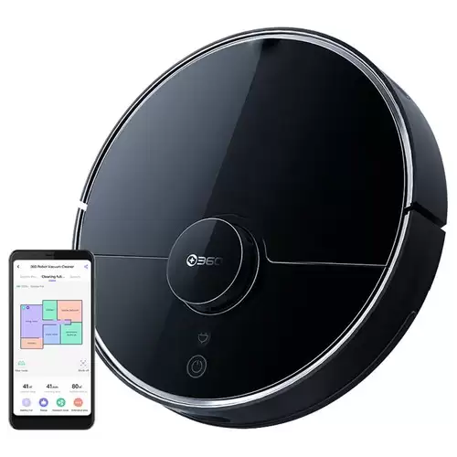 Order In Just $359.99 360 S7 Pro Smart Robot Vacuum Cleaner 2200pa Suction Lds Laser Navigation App Control 3200mah Battery 120min Runtime Multiple Map Management - Black With This Discount Coupon At Geekbuying