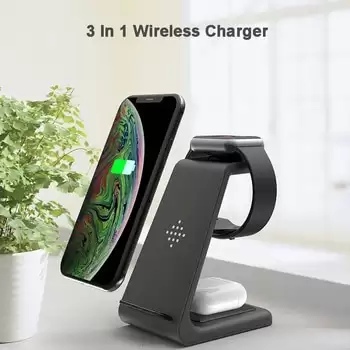 Order In Just $21.76 Qi 10w Fast Charge 3 In 1 Wireless Charger For Iphone 11 Pro Charger Dock For Apple Watch 5 4 Airpods Pro Wireless Charge Stand At Aliexpress Deal Page